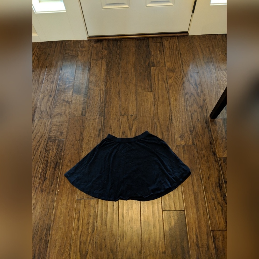 Navy Blue Hollister Circle Skirt